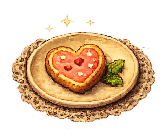 Heart cookie